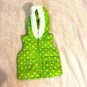 Gymboree puffer vest, girls size 2T-3T, NWT